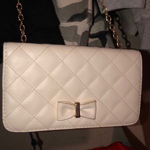 White Clutch / Shoulder Bag